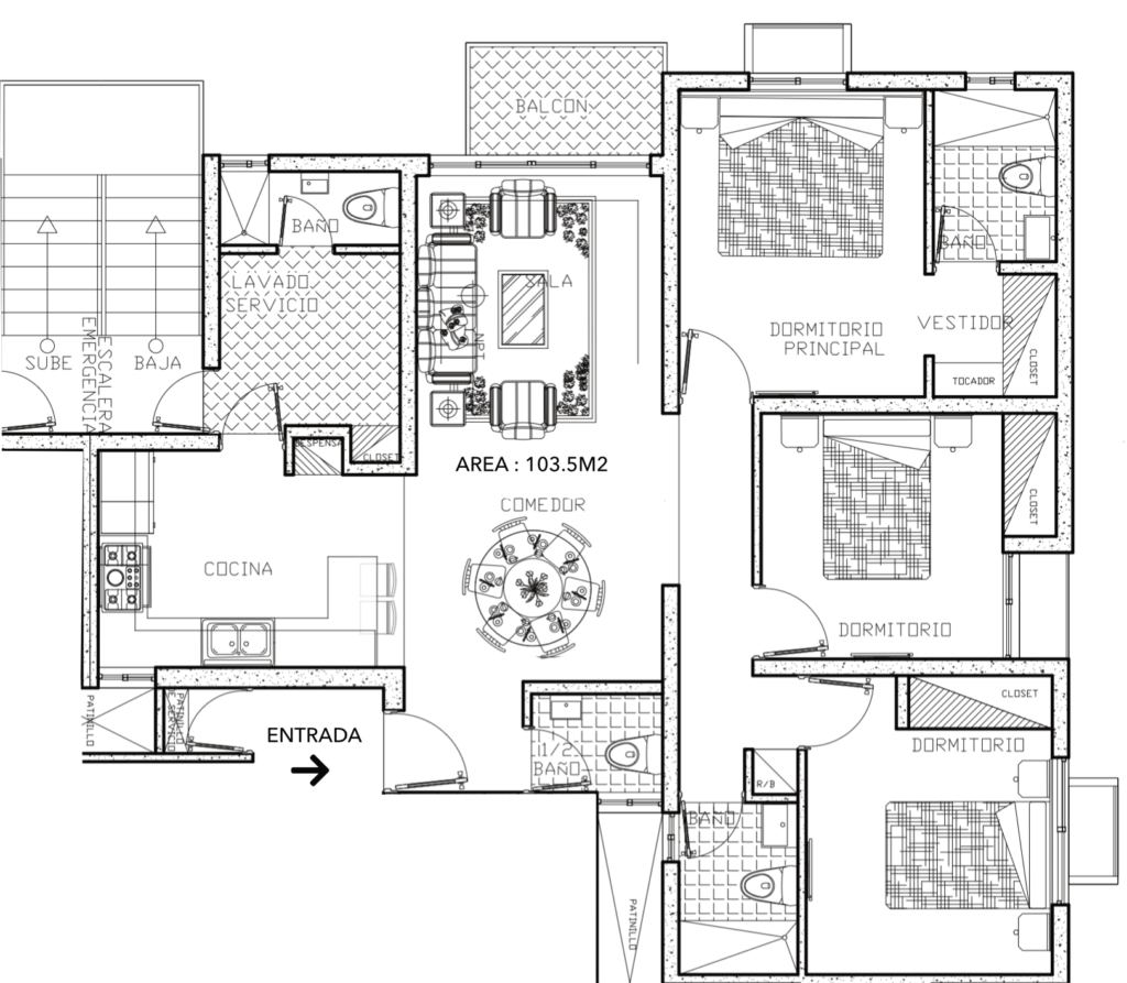 Apartamento C5-T3