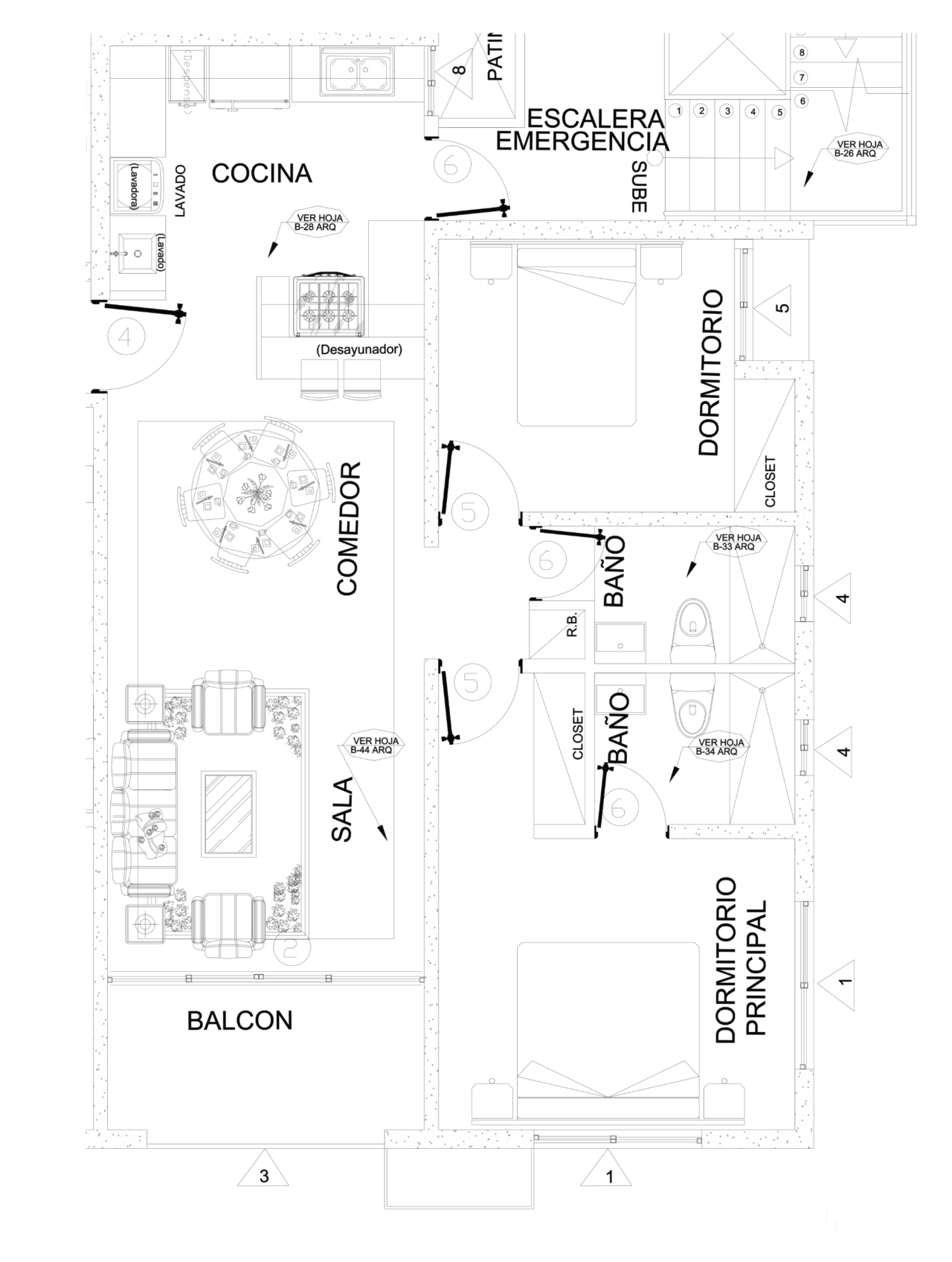 Apartamento D10-T1 Apartamento D10-T1